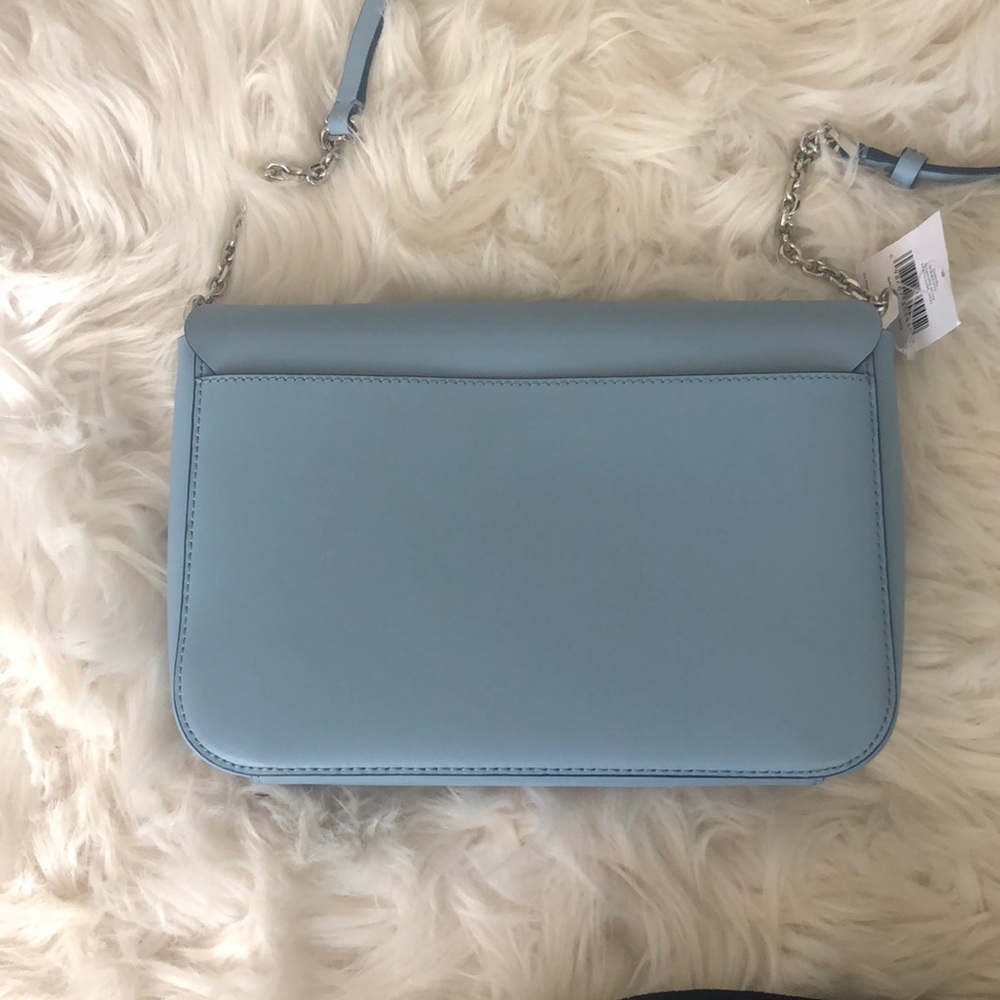 ⭐️NWT KATE SPADE NY BABY BLUE SCALLOPED BAG - Picture 6 of 15